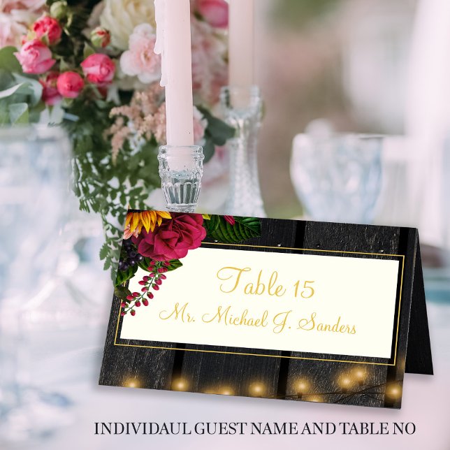 Personalizado nombre de invitado boda tarjeta de l (Subido por el creador)