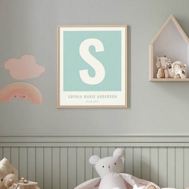 Personalizado Nombre del bebé Nursera Decoración d (Subido por el creador)
