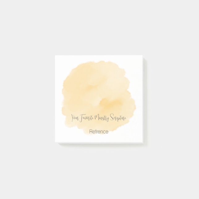 Personalizado Notas pegajosas con las Escrituras f (Anverso)