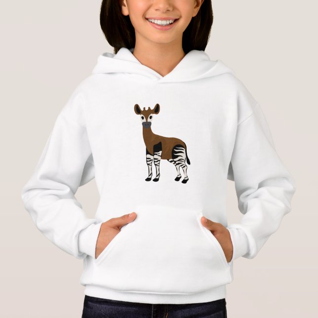 Personalizado Okapi, animal Majestic Okapi, amante (Anverso)