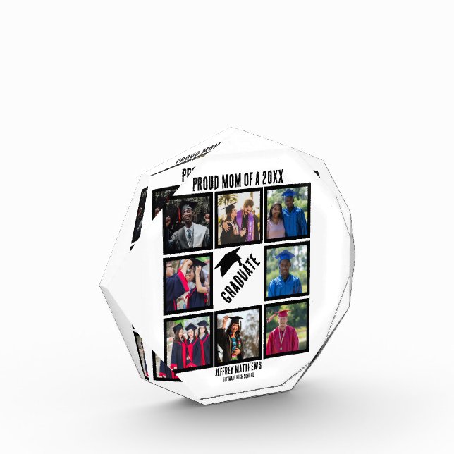 Personalizado Orgullosa Mamá del Collage de fotos  (Izquierda)