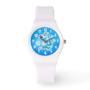 Personalizado oso polar lindo reloj