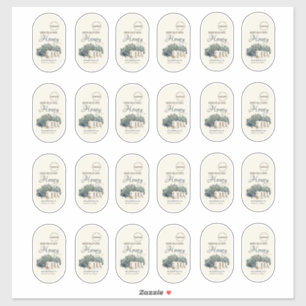 Personalizado Oval Pegatina 12oz Honey Cylinder Ho