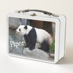 Personalizado Panda Bear Lunchbox
