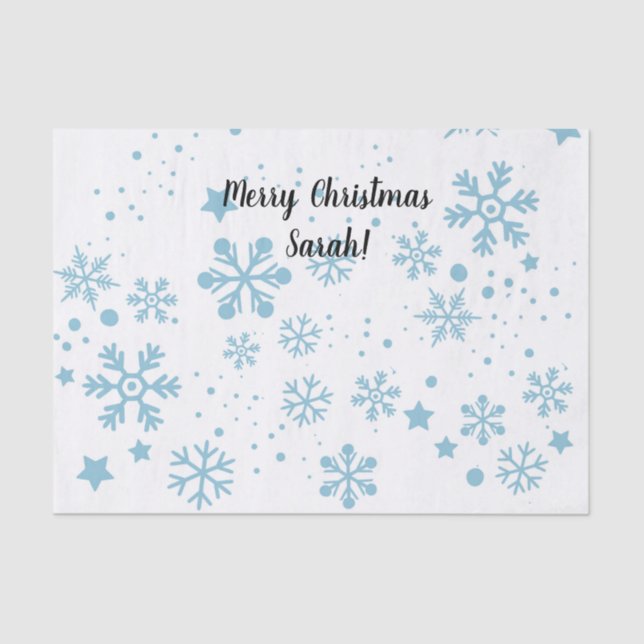 Personalizado Papel de tejidos de nieve en el lago (Anverso)