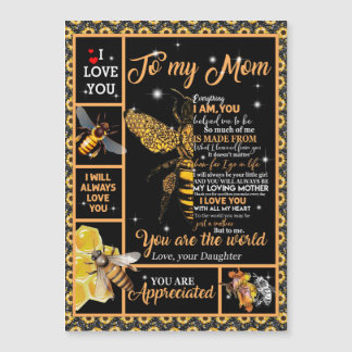 Personalizado para mi mamá amor de hija Bee