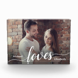 Personalizado Parejas Foto guión de amor
