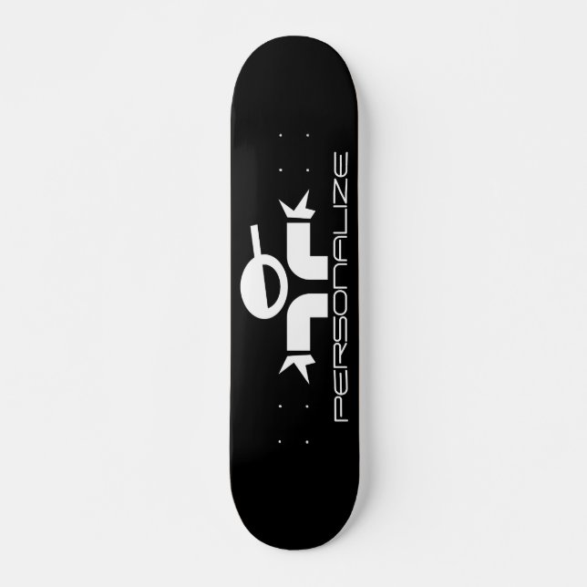 Personalizado patinador tipo logo diseño patineta (Anverso )
