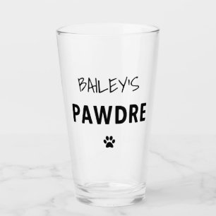 Personalizado Pawdre Typography Dog Dad New Dog
