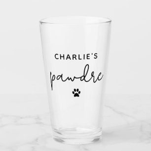 Personalizado Pawdre Typography Dog Dad New Dog