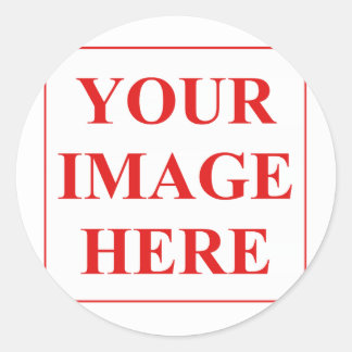 Personalizado Pegatina de círculo redondo para per
