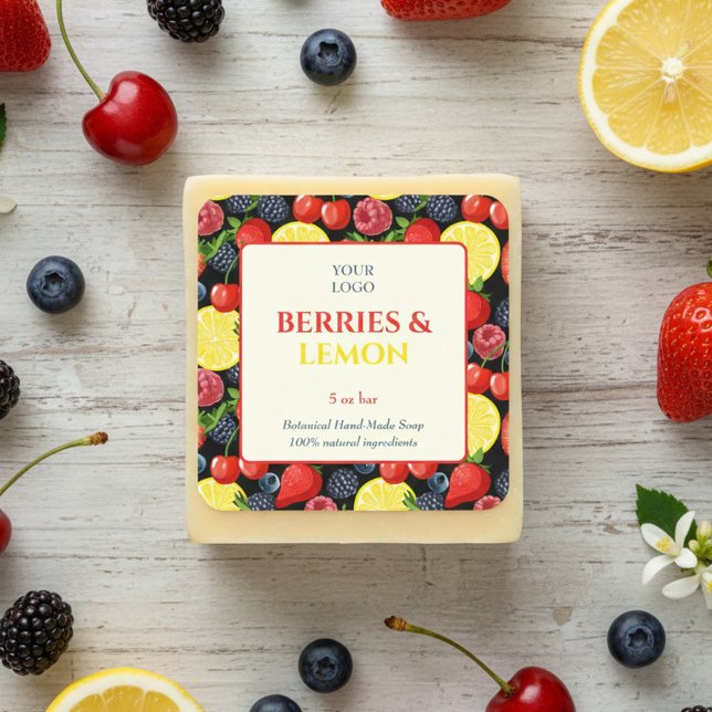 Personalizado Pegatina de negocios para jabón hech (Subido por el creador)