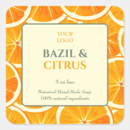 Personalizado Pegatina de negocios para jabón hech