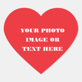 Personalizado Pegatina del corazón - Navidades y d