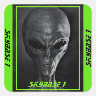 Personalizado Pegatinas de Alein SkyBase1