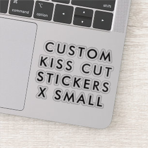 Personalizado PEGATINAS de corte de KISS personali