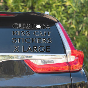 Personalizado PEGATINAS personalizados de KISS CUT