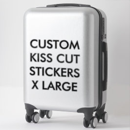 Personalizado PEGATINAS personalizados de KISS CUT
