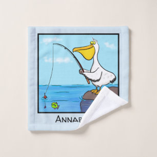 Personalizado pelícano de pesca divertida