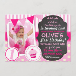 Personalizado Pequeño quequitos 1ª invitación de c
