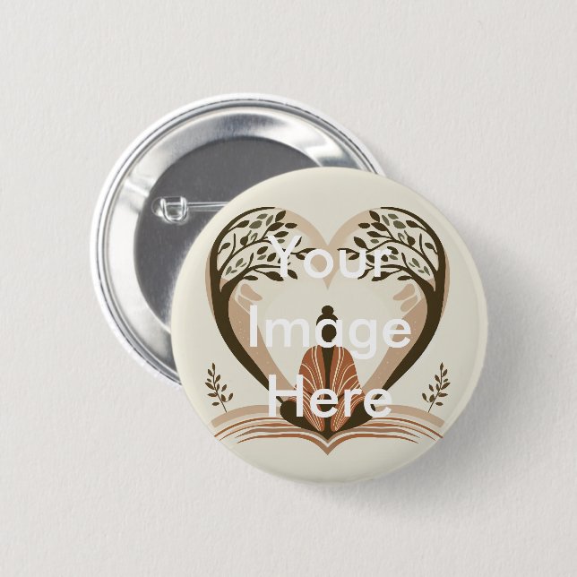 Personalizado personalizado, botón de ajuste de fo (Anverso y reverso)