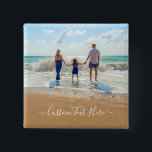 Personalizado personalizado botón de foto y texto<br><div class="desc">Botones de texto y foto de personalizado - Único su propio diseño - Familia personalizada / Amigos o regalo personal de botón - Añadir su texto y foto - Redimensionar y mover elementos con la herramienta Personalización ! Elija fuentes / tamaño / color! Buena suerte - Estar contentos :)</div>