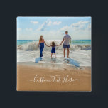 Personalizado personalizado botón de foto y texto<br><div class="desc">Botones de texto y foto de personalizado - Único su propio diseño - Familia personalizada / Amigos o regalo personal de botón - Añadir su texto y foto - Redimensionar y mover elementos con la herramienta Personalización ! Elija fuentes / tamaño / color! Buena suerte - Estar contentos :)</div>