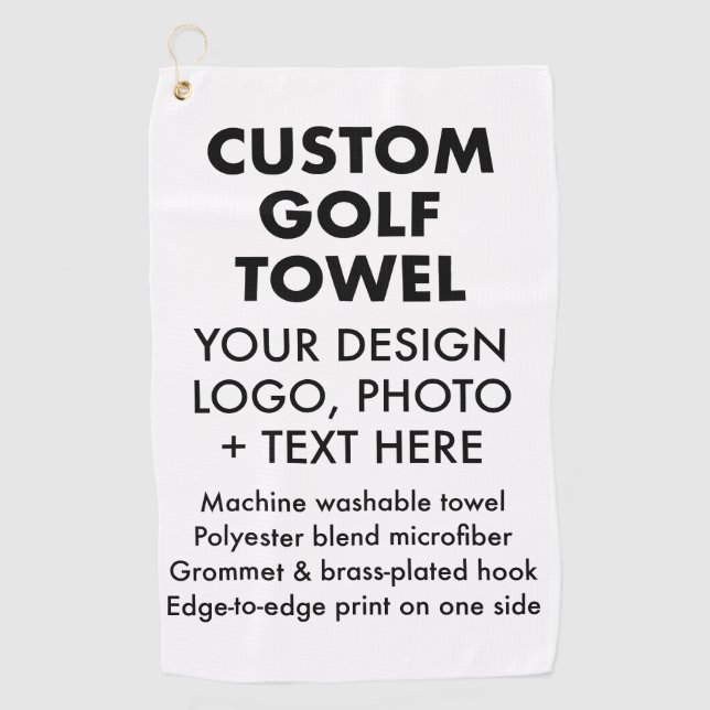 Personalizado personalizado de 16" x 24" Toalla de (Anverso)