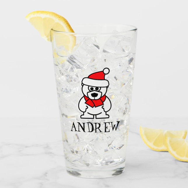 Personalizado personalizado de Navidades osos pola (Anverso (hielo))