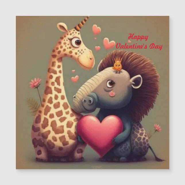 Personalizado personalizado de San Valentín (Anverso)