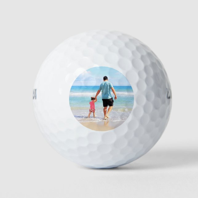 Personalizado personalizado de sus bolas de golf f (Anverso)