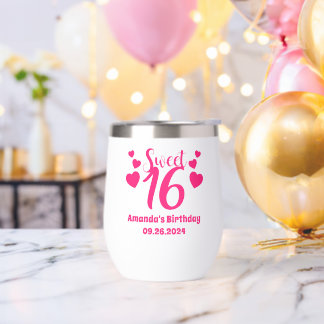 Personalizado personalizado dulce 16 favores de fi