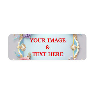 Personalizado personalizado, etiqueta de foto prop