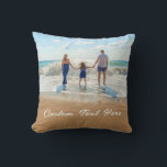 Personalizado personalizado: fotografía y almohada<br><div class="desc">Personalizado Fotografías y almohadas de texto - Única tu propia familia personalizada de diseño / amigos o regalo de Cojín decorativo personal - Añadir tu foto y texto - Nombre / más - Redimensionar y mover o eliminar / añadir elementos - foto / texto con la herramienta Personalización ! Elija...</div>