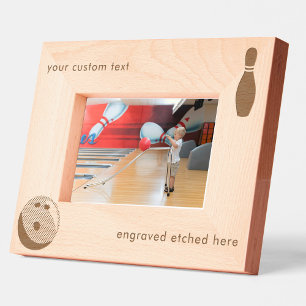 Personalizado personalizado grabado boliche grabad