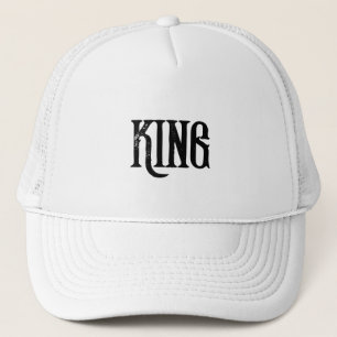 Personalizado personalizado King Textos Sombreros