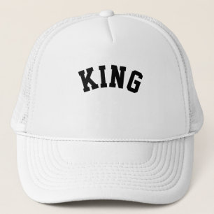 Personalizado personalizado King Textos Sombreros