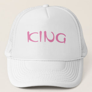 Personalizado personalizado King Textos Sombreros