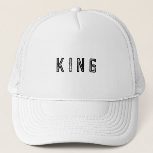 Personalizado personalizado King Textos Sombreros