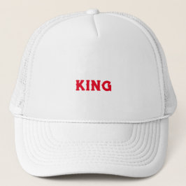 Personalizado personalizado King Textos Sombreros 
