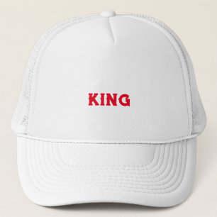 Personalizado personalizado King Textos Sombreros