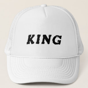 Personalizado personalizado King Textos Sombreros