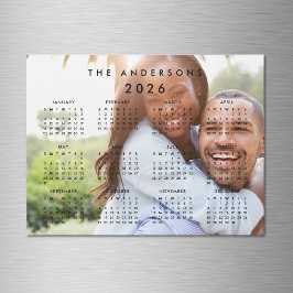 Personalizado Personalizado Photo 2026 Calendar Ma