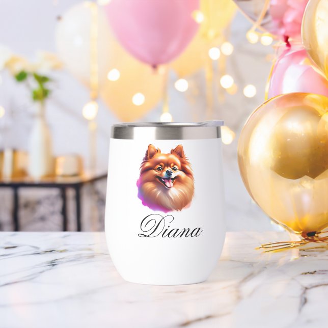 Personalizado Personalizado Su Nombre Pomerian (Despedida de soltero)