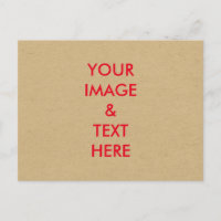 Personalizado personalizado Su Propia Postal Fotog