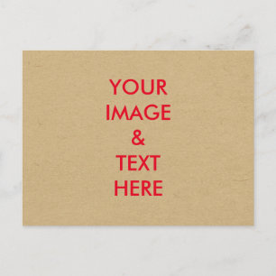 Personalizado personalizado Su Propia Postal Fotog