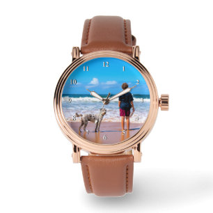 Personalizado personalizado Su reloj fotográfico