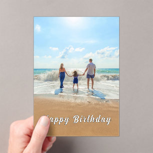 Personalizado personalizado Su tarjeta de cumpleañ