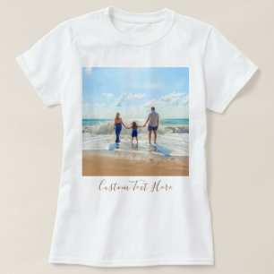 Personalizado personalizado tu camiseta fotográfic