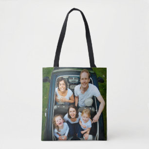 Personalizado personalizado tu propia bolsa de fot